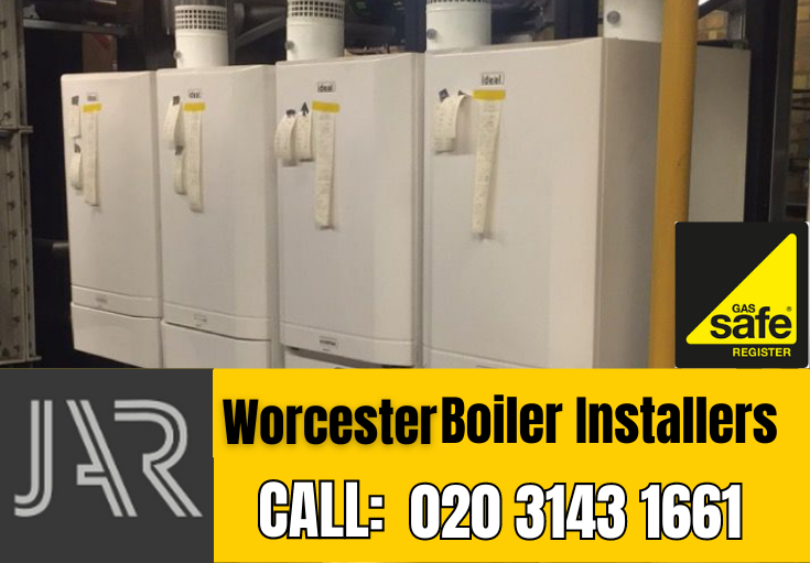 Worcester boiler installation West Horsley